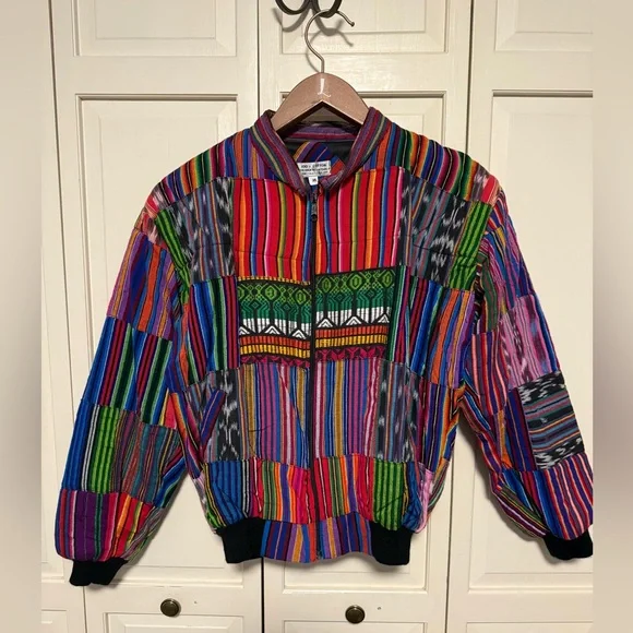 Vintage Guatemalan Bomber Jacket - Picture 3 of 3